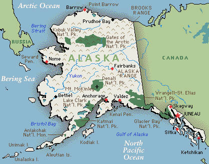 Map of Alaska!