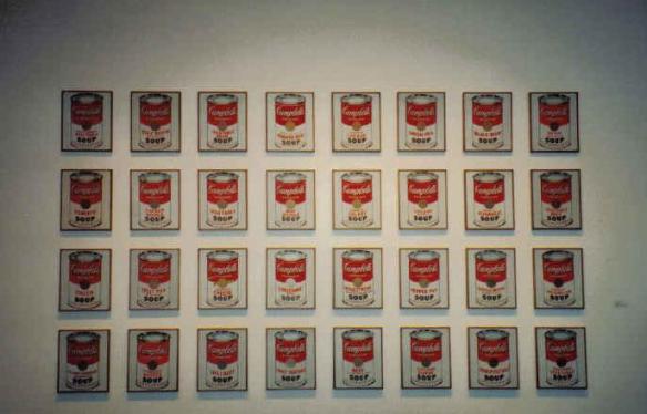 Andy Warhol's Campbell's Soup - Metropolitan Museum of Art, NYC (copyright 2010 JoshWillTravel)