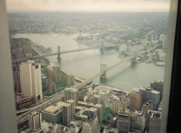 New York City - View from the top of the World Trade Center (copyright 2010 JoshWillTravel)