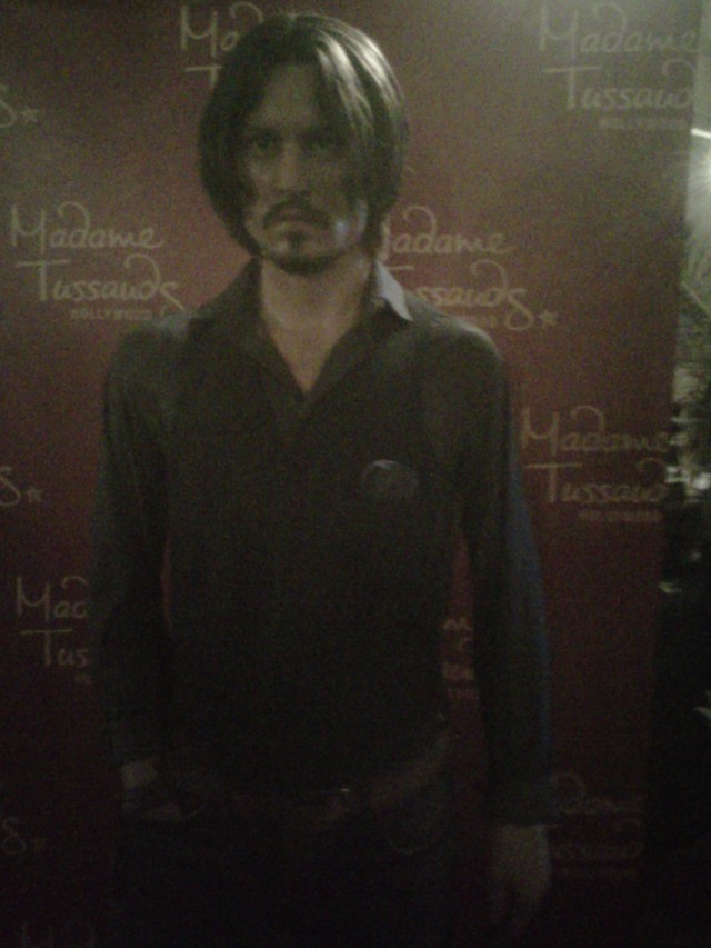 Johnny Depp from Madam Tussaud's Wax Museum in Hollywood