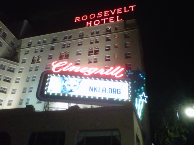 Hollywood Roosevelt Hotel - Hollywood, California (copyright 2013 JoshWillTravel)
