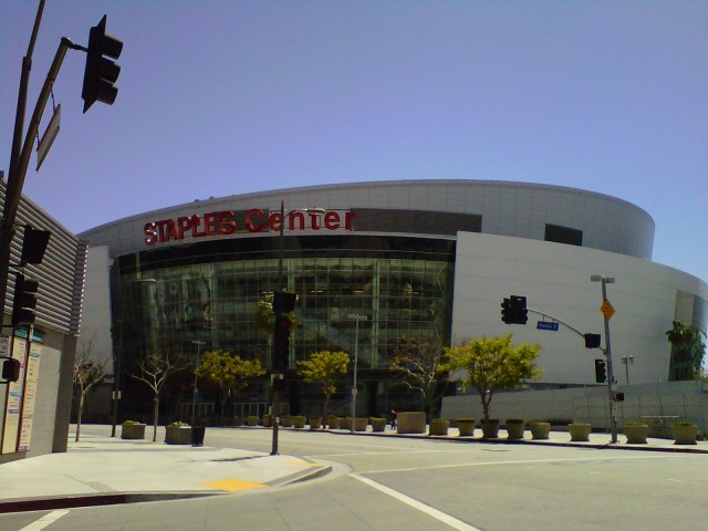 Staples Center (copyright 2013 JoshWillTravel)