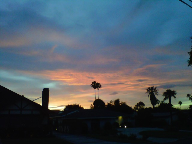 San Fernando Valley Sunset  (copyright 2013 JoshWillTravel)