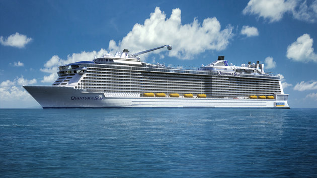 Royal Caribbean's newest ship the Quantum of the Seas