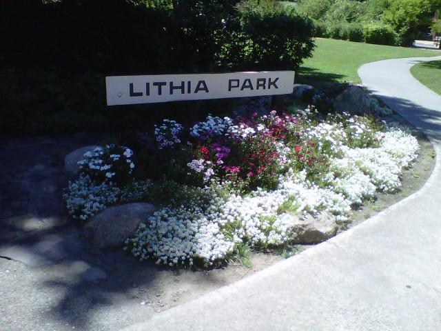 Lithia Park - Ashland, Oregon (copyright 2013 JoshWillTravel)