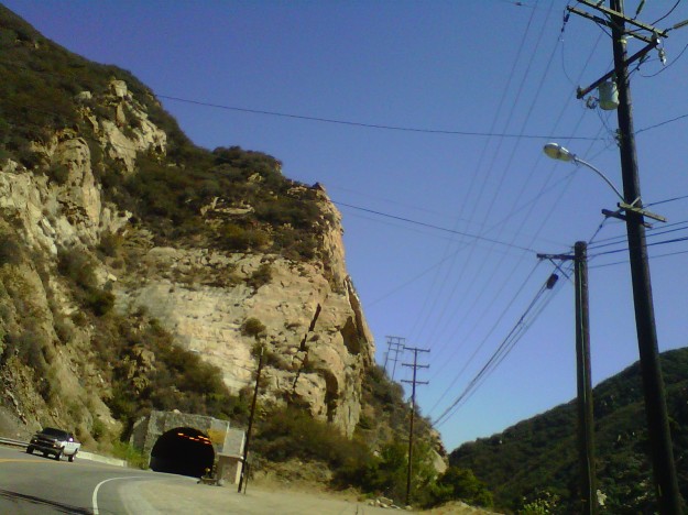 Malibu Canyon Tunnel to the San Fernando Valley