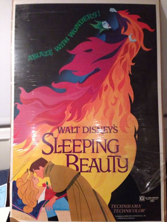 "Sleeping Beauty" 1970 Rerelease Movie Poster