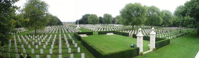 Beny-sur-Mer (Canadian) War Cemetery in Normandy, France