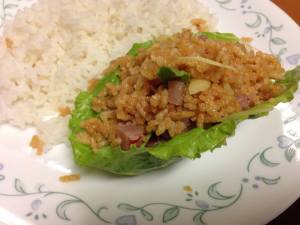 Crispy Rice Salad (Lettuce Wraps)