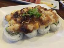 Baked Scallop California Roll